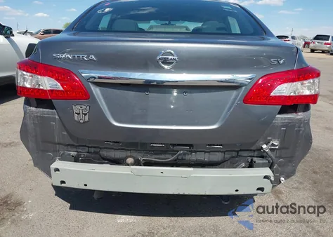 2015 Nissan Sentra Sv из США, поврежденный, VIN 3N1AB7AP9FY363207